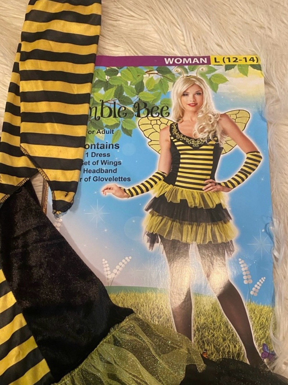 Women’s large bee costume